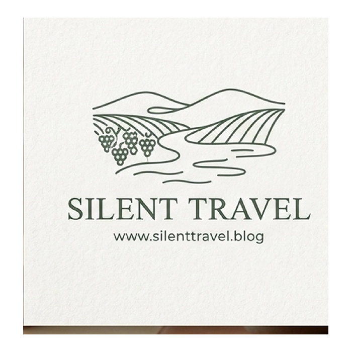 Logo SilentTravel Opzione 1 – Linear Refuge